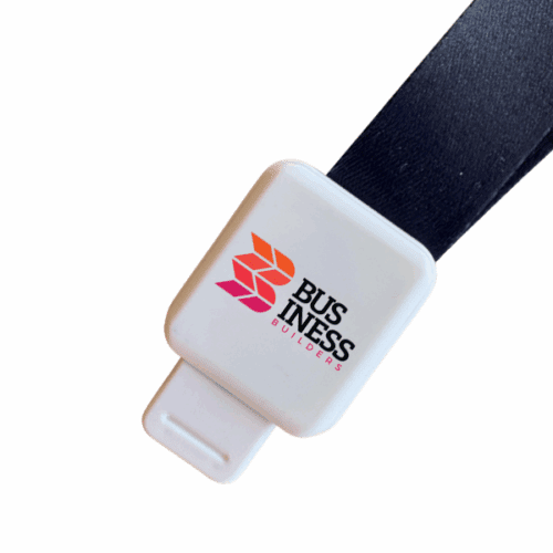 Square Retractable Reel White Digital Print